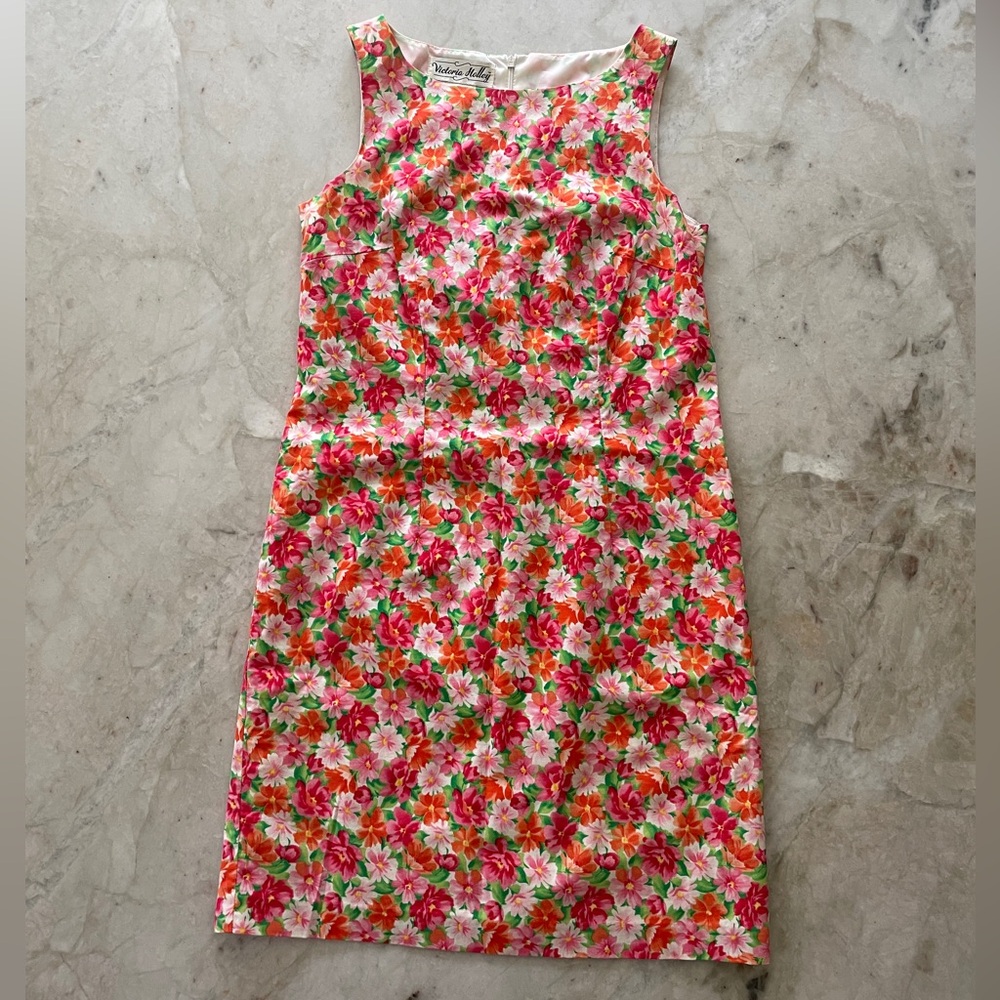 Floral pencil dress